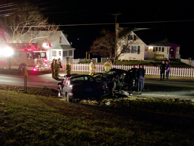 Vehicle Collision with Rescue, 01-11-2008